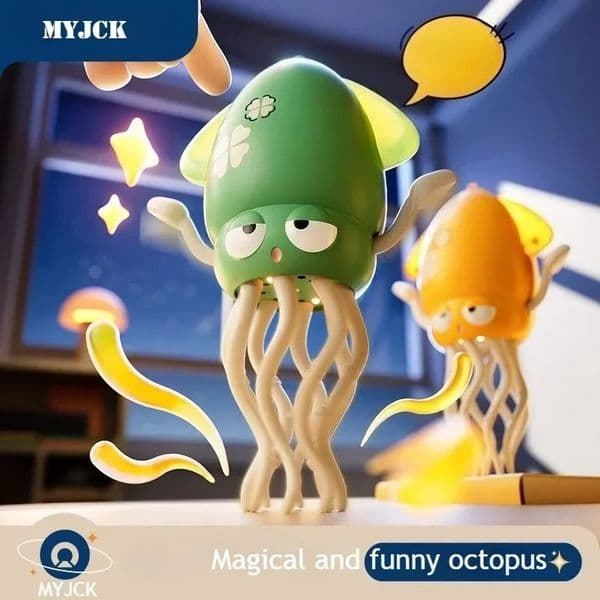 Dancing Octopus Electronic Pets Luminous Fidget Toys Interactive Antistress Stress Relief Toy for Toddler Baby Children Adult 250906BJ