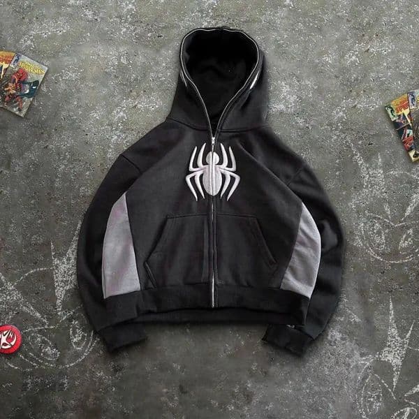 Funny Hoodie Harajuku Punk Men Women Y2k Clothes Grunge Oversized Goth Sweatshirts Cool Girls Boys Outdoor Coat Loose 250908BJ