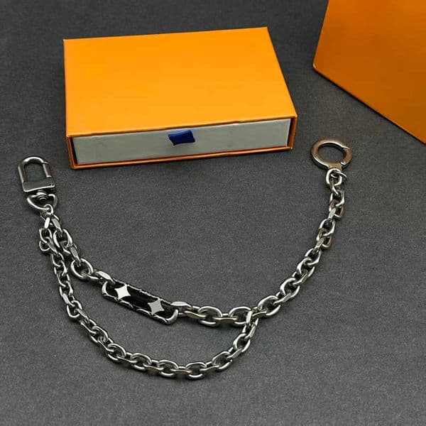 Bag Charms Vintage Metal Pearl Chain Women Girls Luxury Belt Bag Chain Accessory 250904