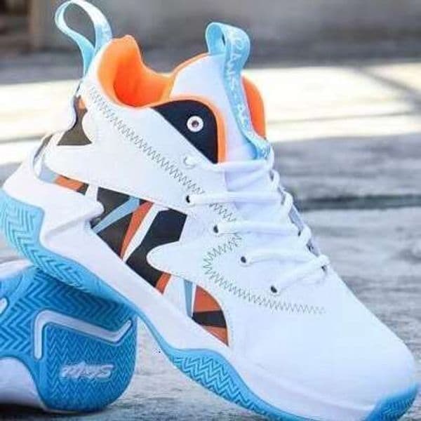 2025 new high-top men's sports fashion versatile outdoor leather comfortable basketball running shoes
