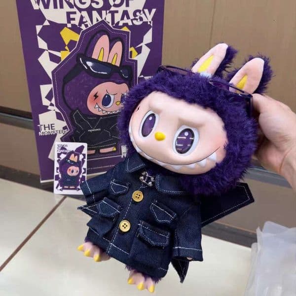 Hot Sale Anime Figure Labubu X Pronounce Wings Of Fantasy Plush Doll Model Toy Cute Monster Cartoon Character Dolls For Childrens Birthday Gift Blind Box Y260516