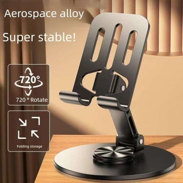 360 Degree Rotating Adjustable Foldable Lazy Tablet Desktop Phone Stand