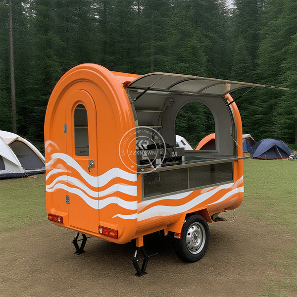 Concession Food Truck Fully Equipped Mobile Ice Cream Pizza Cart Coffee Pizza Trailer Street Food Trailer With Full Kitchen