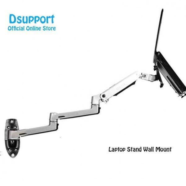 V61W Wall Mount Laptop Holder Ultra Long Aluminum Mechanical Spring Full Motion Laptop Mount Monitor Holder LapdeskXJ250909