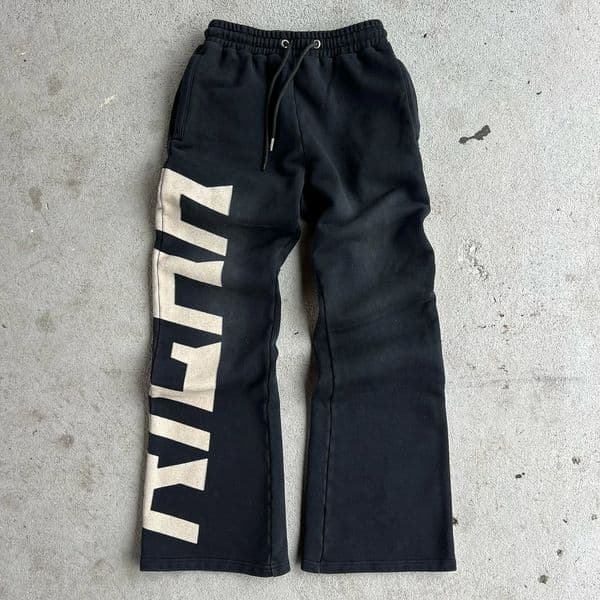 American Retro HipHop Loose Jogging Pants For Men and Women Y2K Harajuku Gothic Casual Joker Sports Fitness 250909BJ