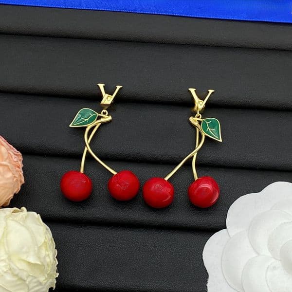 Designer earrings Gold plated Copper Luxury Brand Letters Stud Women necklace Earring Wedding Party Jewerlry