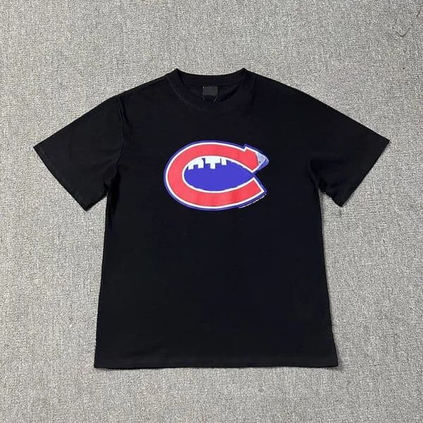 corte t shirt Men's T-shirt Demon Short Sleeve Men's and Women's Fashion Brand Cotton Street casual T-shirt