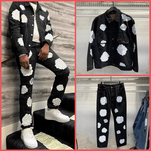 Designer jacket high quality Cowboy jacket designer Hoodie Mens the Cotton Wreath Unisex Oversized Hoodies Design Hoody Fashion Hip Hop Hooded Sweatshirt A119