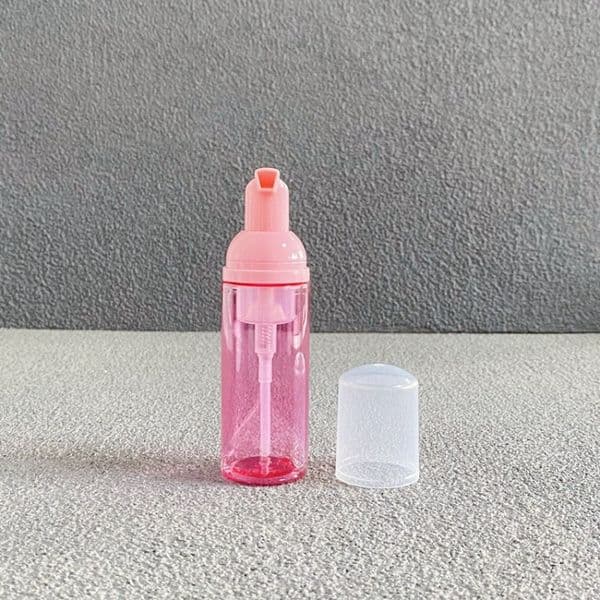 2 Oz Foam Mousse Foam Face Wash Mousse Bottle 60ml for Hand Soap Lash Cleanser Shampoo To Travel