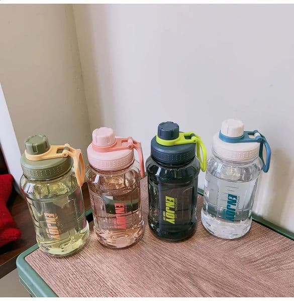 1 Liter Sport Bottle with Filter Big 600ml800ml1000ml Drinking Kettle Water Waterbottle Cup for Boiling 250910BJ