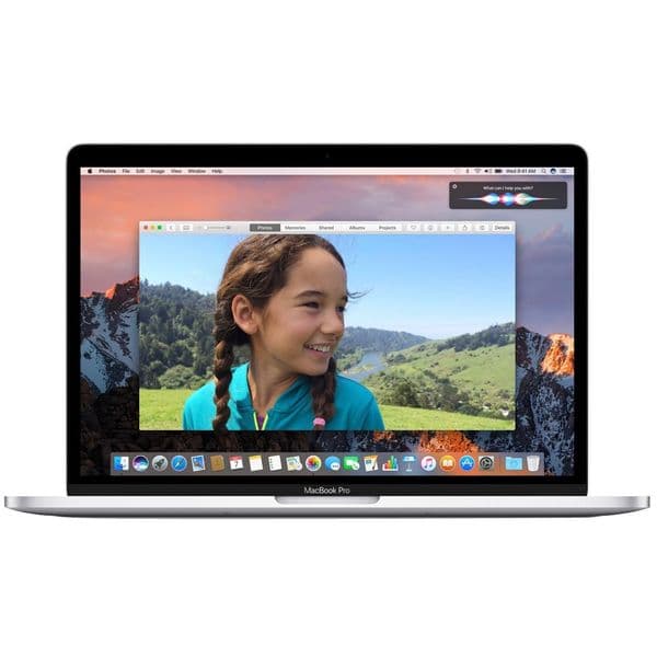 Apple MacBook Pro 15" MPTT2 Intel Core i7-7820 quad core eight thread 2.9GHz, With touch strip 16GB RAM, 512GB SSD - Space Gray (95% New)