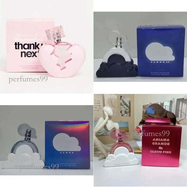 perfume Thank U Next Lady Perfume Floral Fruity Scent and Pink Cloud Good Smell Intense Eau De Parfum Natural Spray Fragrance 100ml Long Lasting Fragrances asxs05