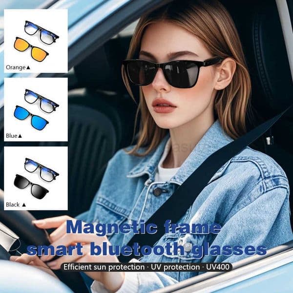 805 BT Glasses shg Smart Touch Audio Music BT53 antiblue light UV400 Polarized Lens Women Smart Glasses For Men M250910