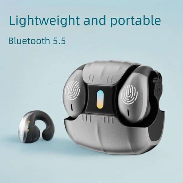 Ear Clip Simple True Long-Wear Comfortable Bluetooth Earphones 5.5 Stereo Sound