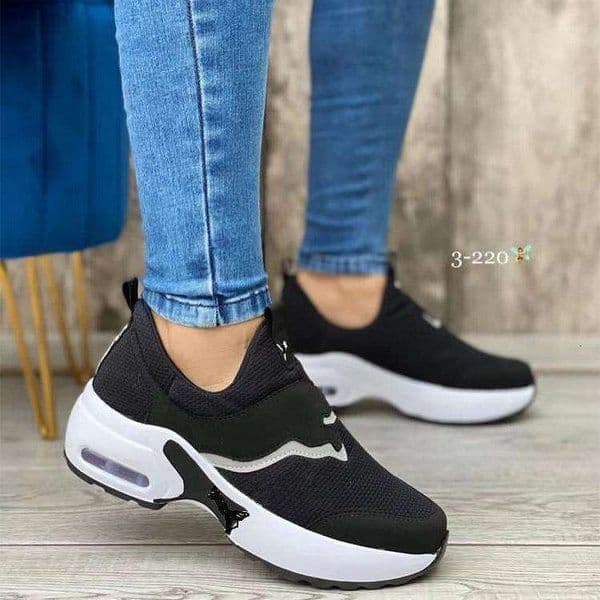 New Baotou Sports Casual Large Hiking Shoes Women's Stock