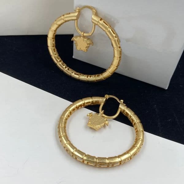 Luxury Designer Earring New Gold Brass Letter Earrings, Women's Fashion for woman man Christmas Wedding Bridal Gifts, Designer Jewelry -588888 2026