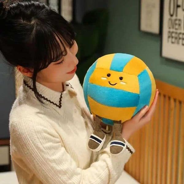 New Volleyball Doll Plush Toy Handmade Doll cartoon Anime Cute Pillow Cushion Home CHIldrens Birthday Gift Doll Z250912