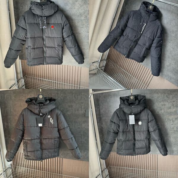 Mens Down Jacket puffer Parka Men Woman Irongate Jackets Thick Warm Embroidered Clothing High Quality Outdoor Waterproof Zipper Puffer Hoodie Coats Top