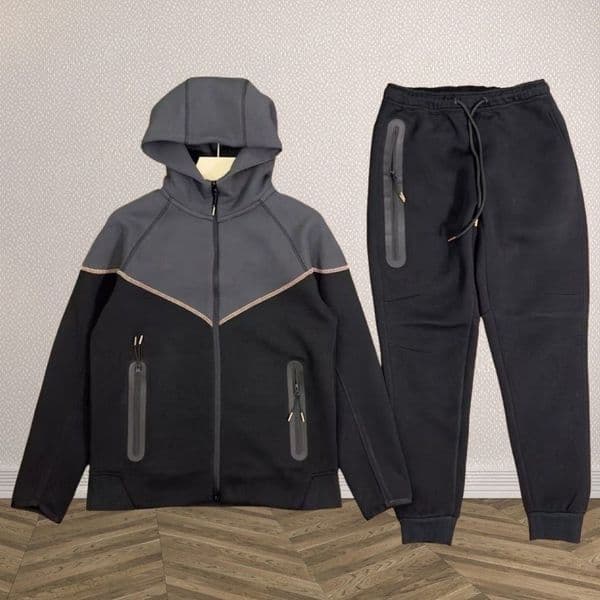 Designer Hoodie Sports Pants Sportswear Set Two Piece Suit Mens Womans Highquality Jogger Trousers Thick Man Full zip S2XL
