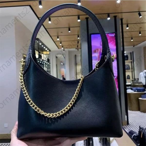 Brooklynn bag handbags designer bag Brooklynn bag 28 women fashion underarm bag tote bag single shoulder bag suede bag Brooklyn bag high quality bucket bag wallet
