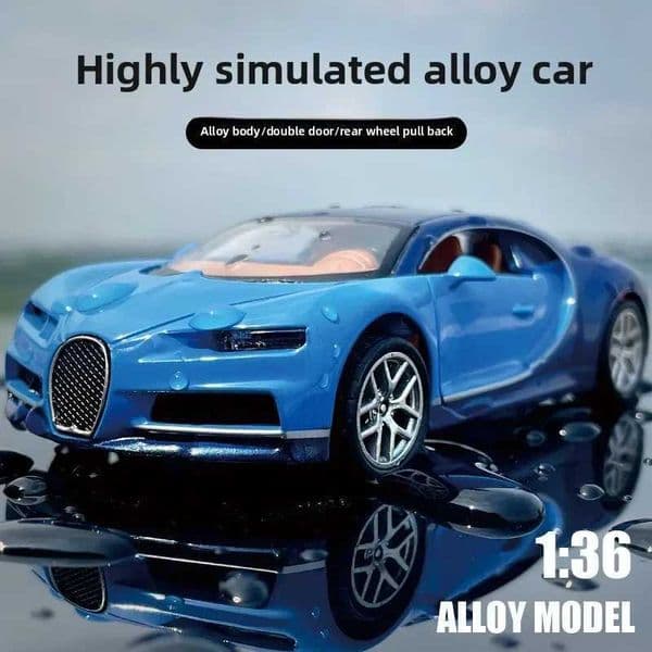 136 Alloy pullback car model Car model Car ornament Childrens toy W250913