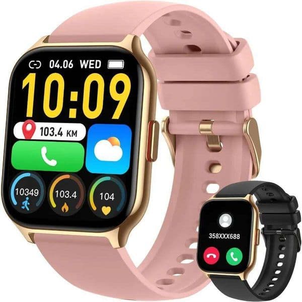 Watch Women Fiess Running Smart For Men Digital Mens Watches Make Answer Call Waterproof Smartwatch An
