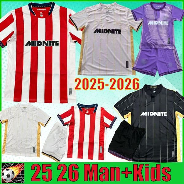 25 26 Soccer Jerseys Home AWAY third SANDER BERGE JOHN EGAN RHIAN BREWSTER MCBURNIE SHARP NDIAYE TRAORE Adult man 2025 2026 football shirt kids kit