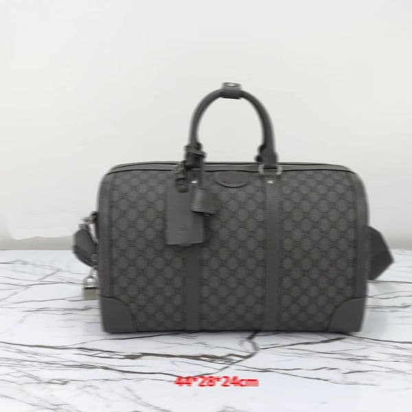 Luxury Designer Duffle bag Large Black embossed Travel Bags Outdoor Leather Polyester Plain Print Stripes Letter Soft Single Oversize Designer Luggage Bag