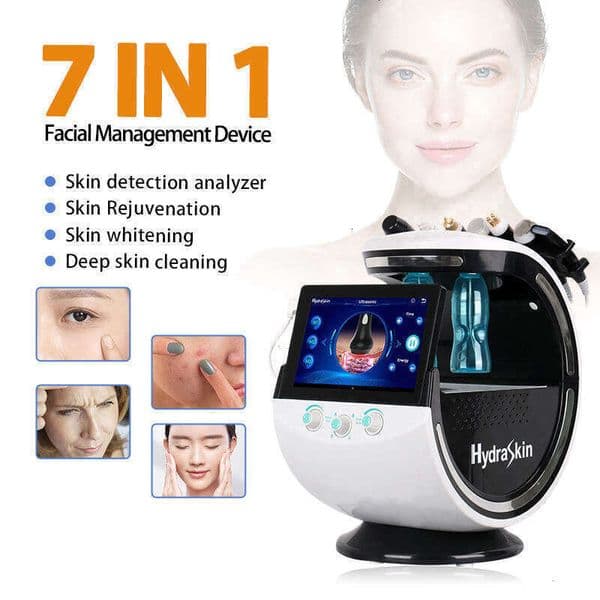 New Desktop 7 IN 1 Beauty Microdermabrasion Device Beauty Whitening Skin Care Deep Cleansing Beauty Skin Rejuvenation Blackhead Remover Machine