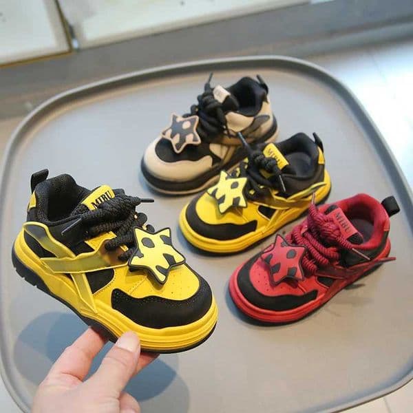 Four Seasons Childrens Girls Boys Sport Toddler Nonslip Sneakers Casual Soft Shoes Kids Outdoor Sho Y250916 S260326