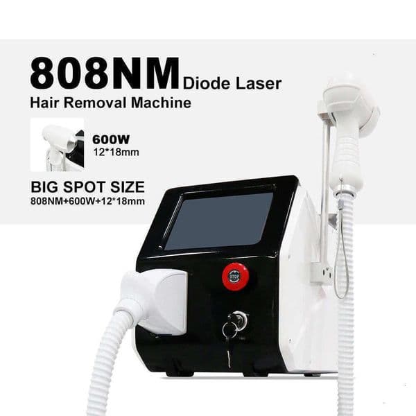 New Non-Ablative Powerful Hair Removal Machine 3 Wavelength 808 Diode Laser Follicle Penetration Permanent Freezing Painless Depilation Machin