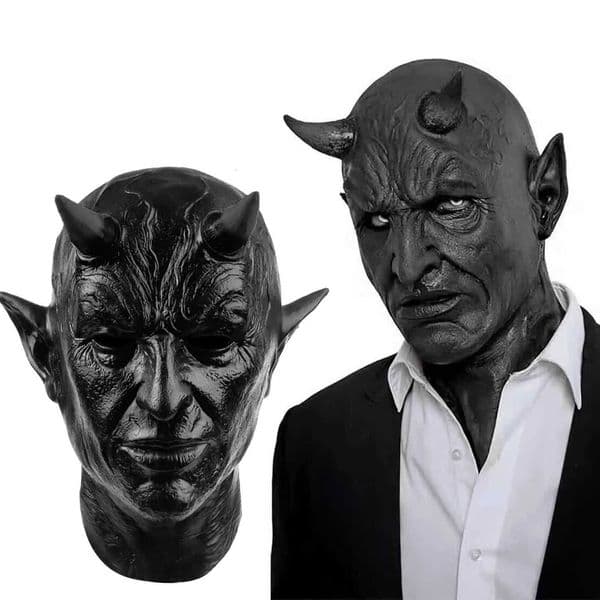 Trick Horror Toy Latex Mask Horror Realistic Mask Scary Headress For Halloween Carnival Holiday Cosplay Costume AccessoriesXJ250916