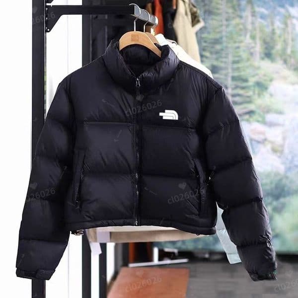 puffer jacket women winter jacket women Designer jacket Stand up collar short down cotton jacket thick bread street fashion womens coat womens designer clothing