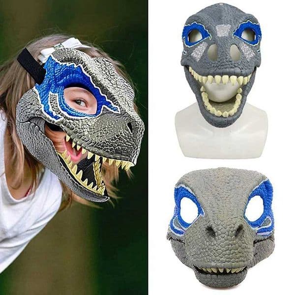 Blue Mask Toys Head Halloween Festival Costumes Party Masquerade Mask Christmas Gifts for KidsXJ250916