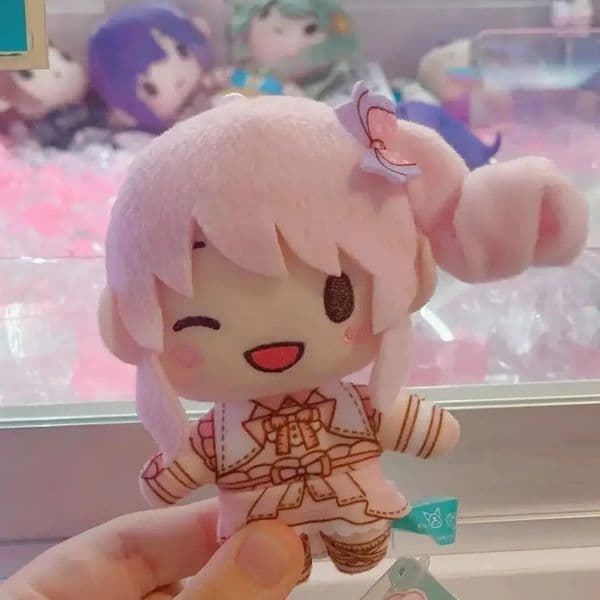 10cm Pjsk Plush Doll Toys Project Sekai Akiyama Mizuki Stuffed Plushies Keychain Yoisaki Kanade Pendant Backpack Bag Decor Gift 250915 T260514