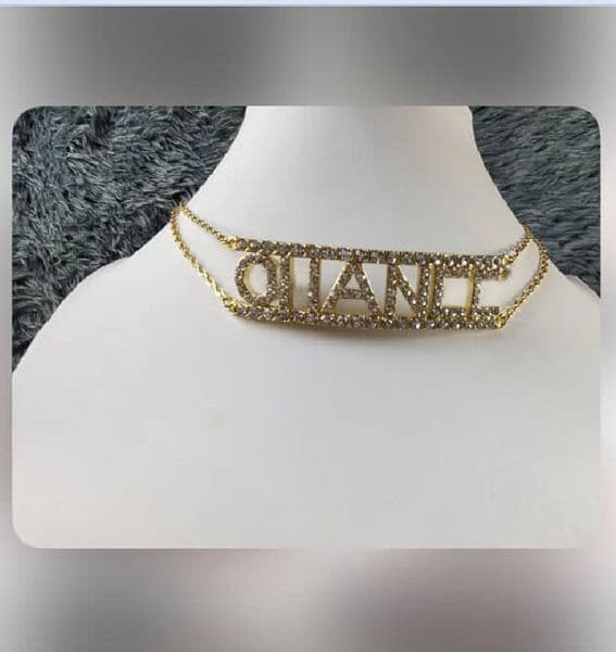 Fahion Classic Gold Letter Necklaces Diamond Necklace for Women Men Party Wedding Lovers Mother's Day Gift Designer Nexklace jewelry With flannel bag