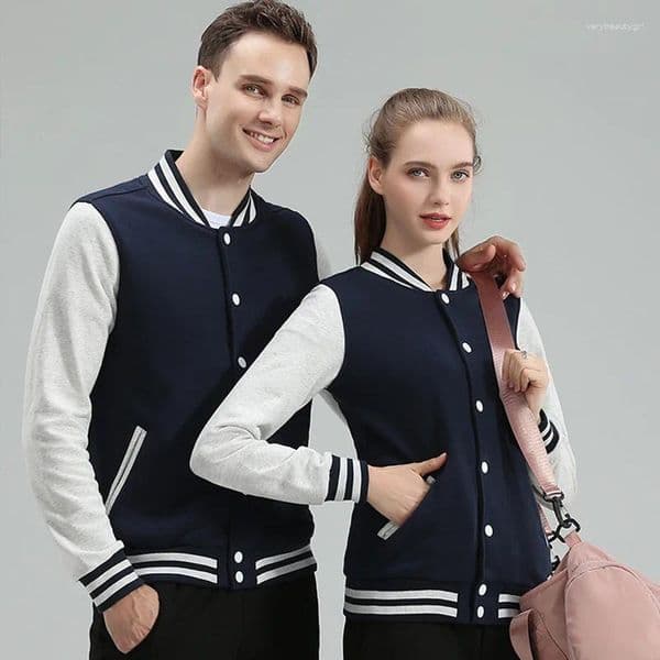 Men's Jackets Vibe Style Baseball Uniform And Women's Bomber Jacket Fashion Clothes Streetwear Coat Lovers