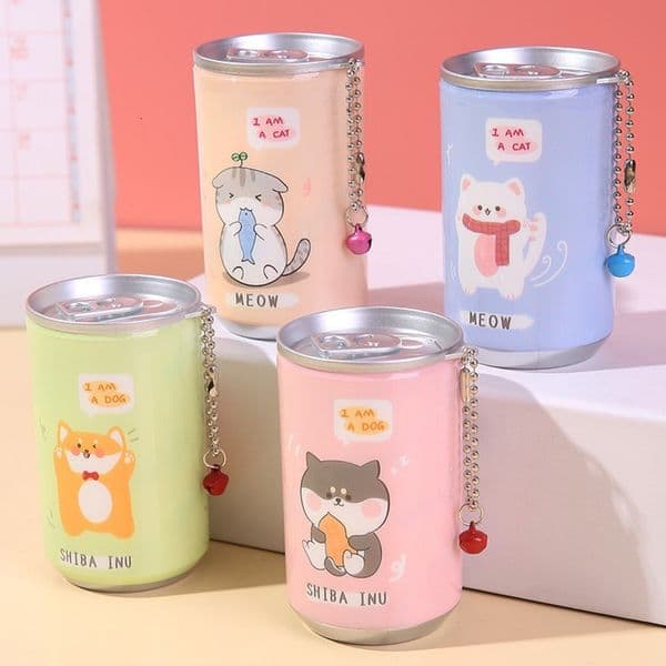 Fun Canned Creative Portable Children's Small Bucket Easy-to-Pull Coke Can Mini Wet Wipes