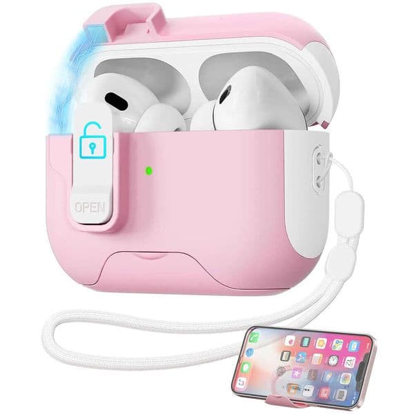 Earphone Case Protective Pop-Up Stand Compatible With Apple Airpods Pro 2Nd Gen Pro3