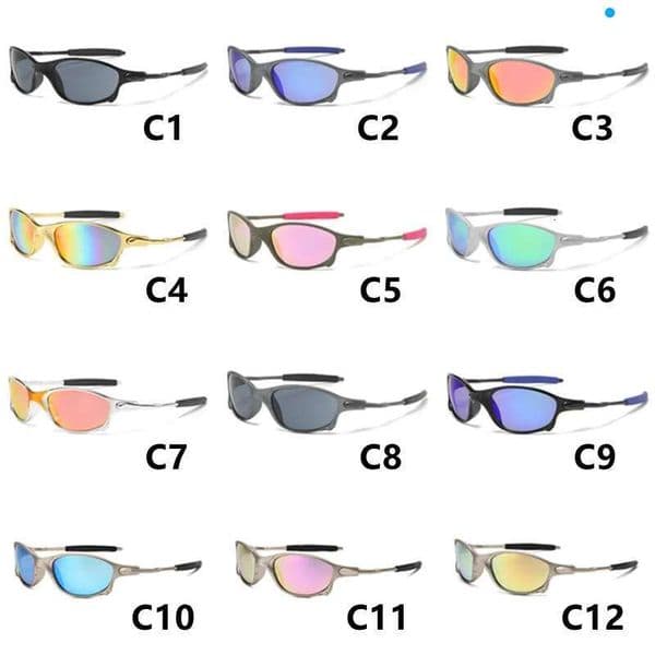 JULIET Metal Frame Bicycle Goggles Mens Sunglasses Outdoor Sports Women Sun Glasses Classic Riding Men Driving Travel Protection Eyeglasses 2025