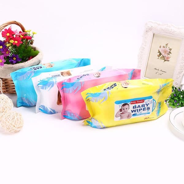 Bulk Pack of Soft Cleansing Cloths Disinfectant Wipers Ideal For Babies' Skin Care Needs