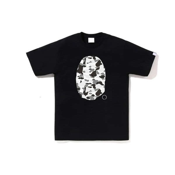 Baps Mens Graphic Ts - Slim Fit Cotton Crew Neck T-Shirt with Camo Print - Y2K Harajuku Strtwear Top T260327