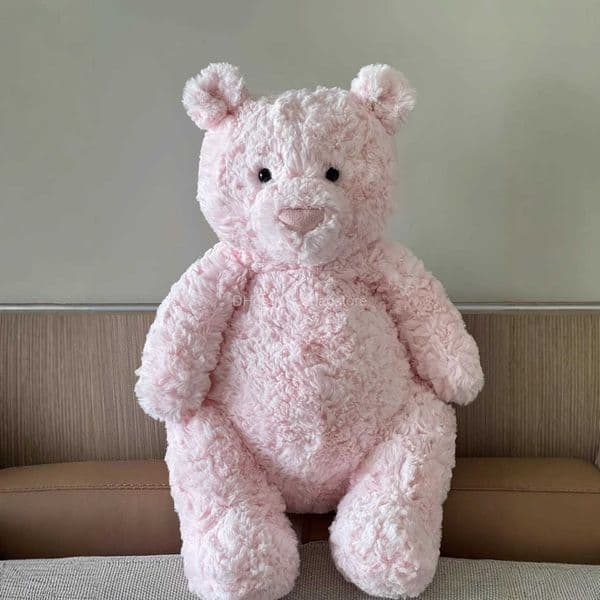 Stuffed & Animals JC Domestic designer Barcelona Pink Bear Plush Toy Cute Doll W260306