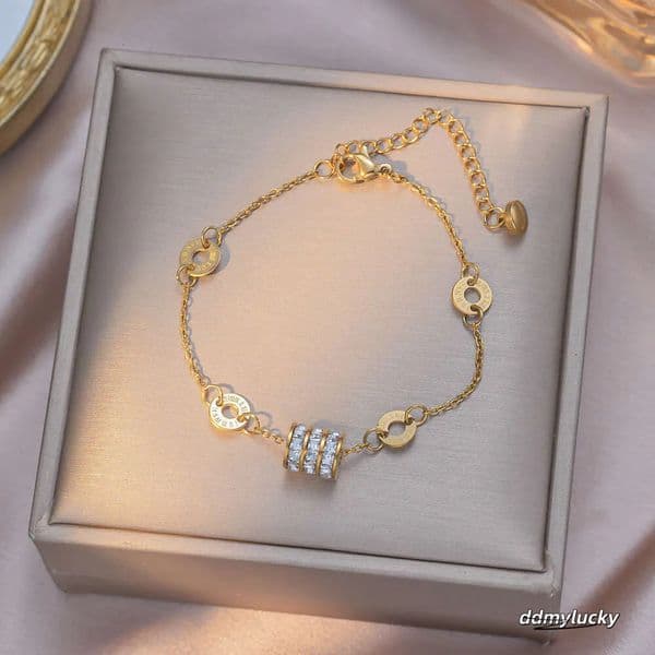 Fashion Small Waist Bracelet Women, Light Niche Design, High-End Simple Bracelet, Exquisite Forest Style Jewelry For Best Friends ddmyLucky