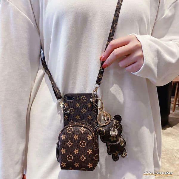 Lanjia- Trendy Brand Compatible Apple 15 Phone Case 13 Luxurious Small Flower Iphone 11 Crossbody Strap 12 Pro Max Zero 0C0ec ddmymaster