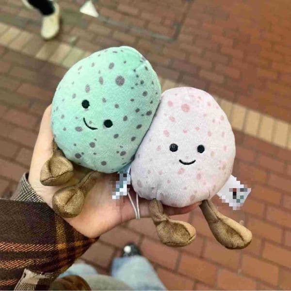 Movies & TV Plush toy JC Easter Egg Moldy Egg Plush Toy Cute Smiling Face Gift