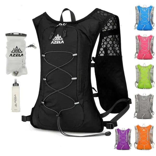 8L Running Hydration Vest pack Men Women Outdoor Sport Bags Trail Marathon Jogging Hiking pack Option Water Bag Flask Y250918