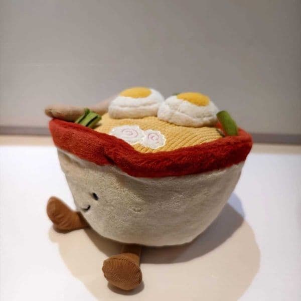 Movies & TV Plush toy JC Domestic designer Fun Ramen Bowl Toy Baby Comfort Gift