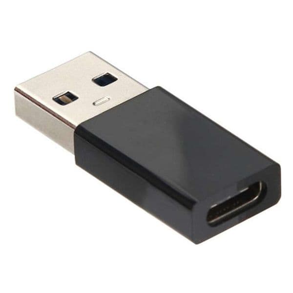Type-C Adapter TC Female to A USB3.0 Male Aluminum Shell PD Charging Data OTG Metal Enclosure