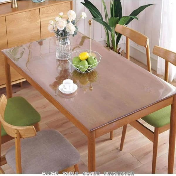 Table Cloth Dining Decoration Accessories Protector Cover Transparent Manteles De Mesa Rectangular